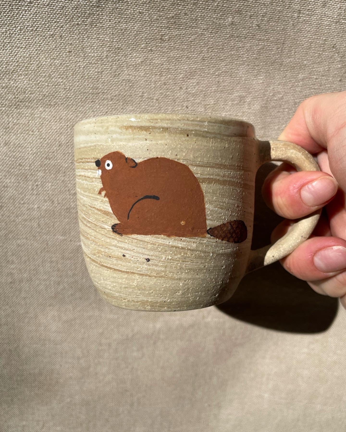 Canadian beaver mug