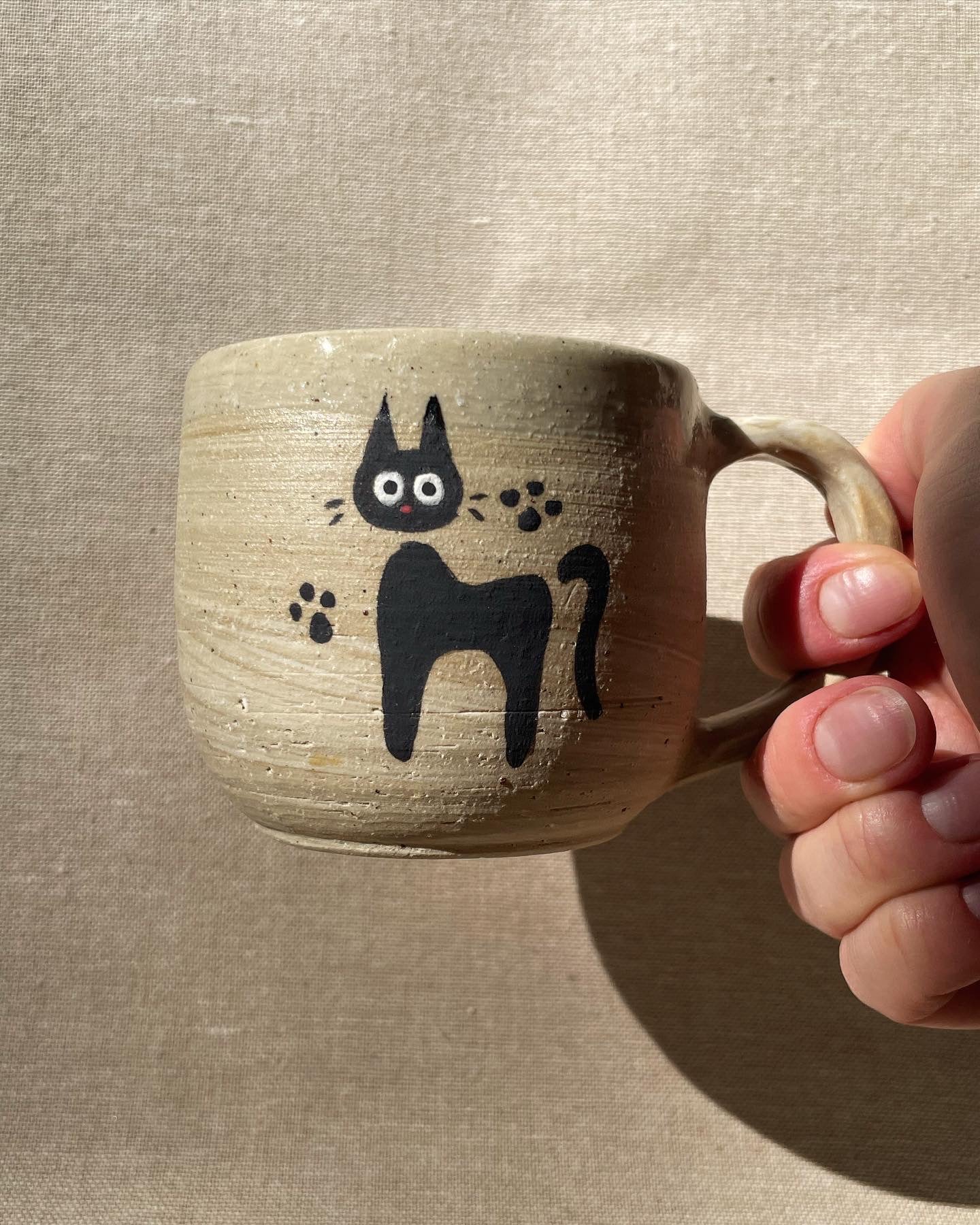 jiji the black cat mug