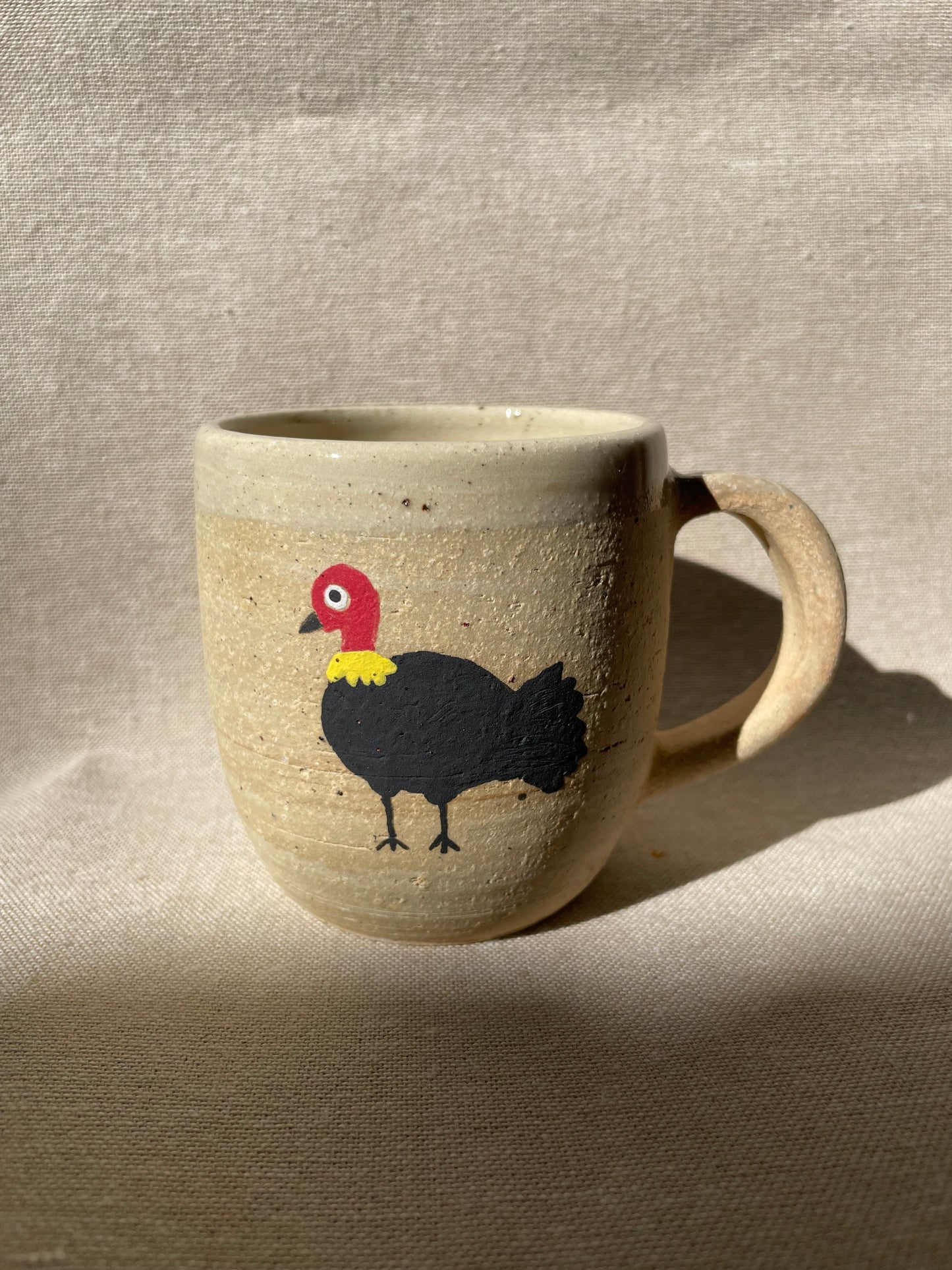 bush turkey mug