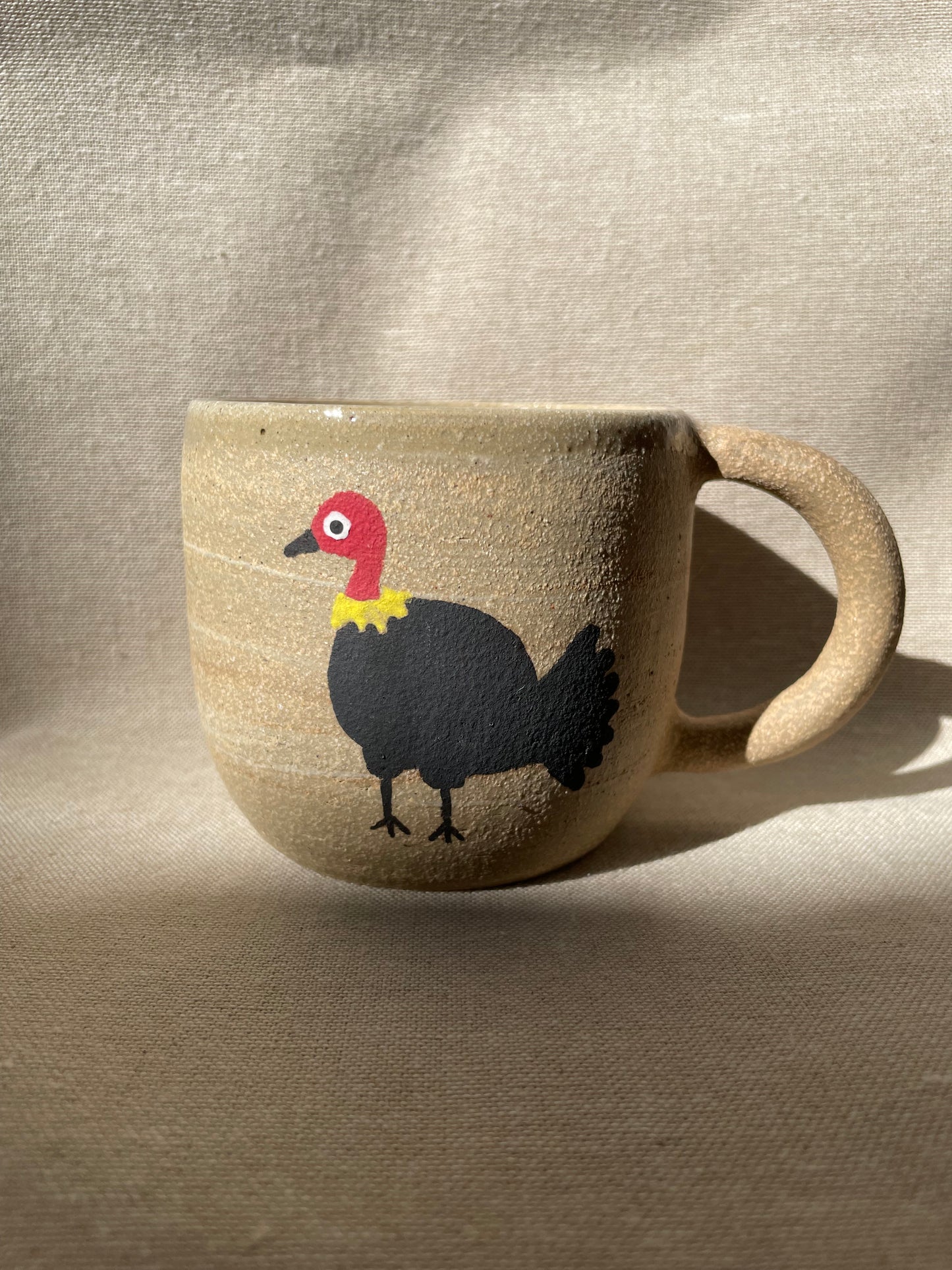 bush turkey mug