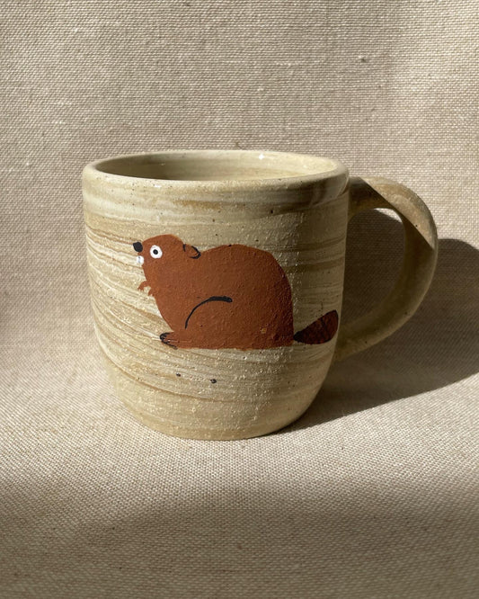 Canadian beaver mug