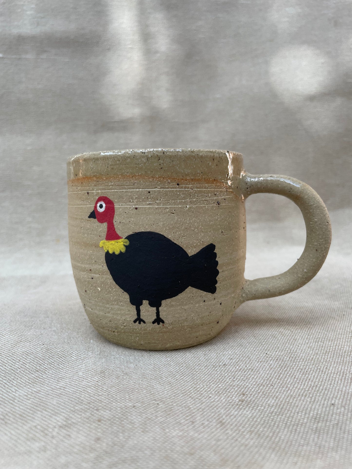 bush turkey mug