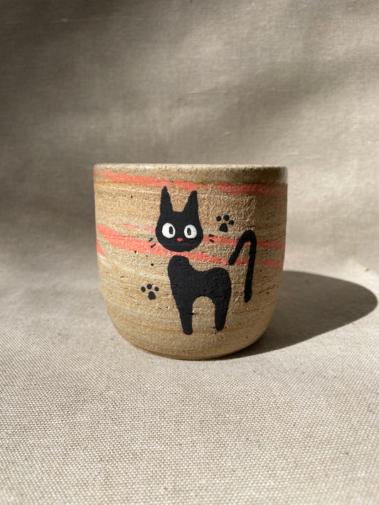 jiji the black cat cup