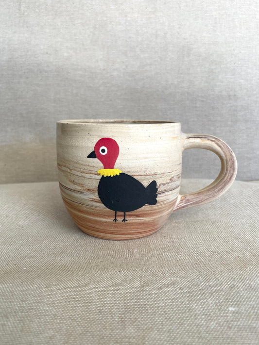 bush turkey mug