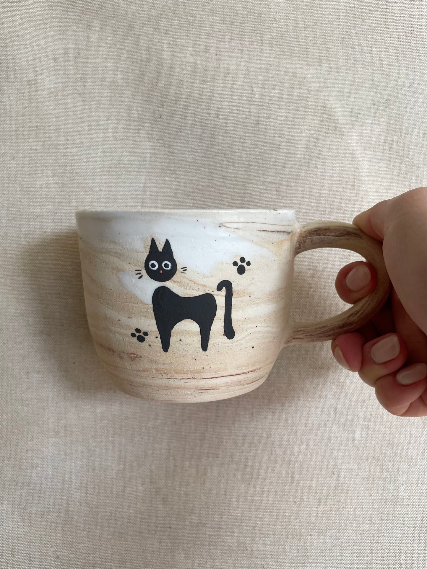 jiji the black cat mug