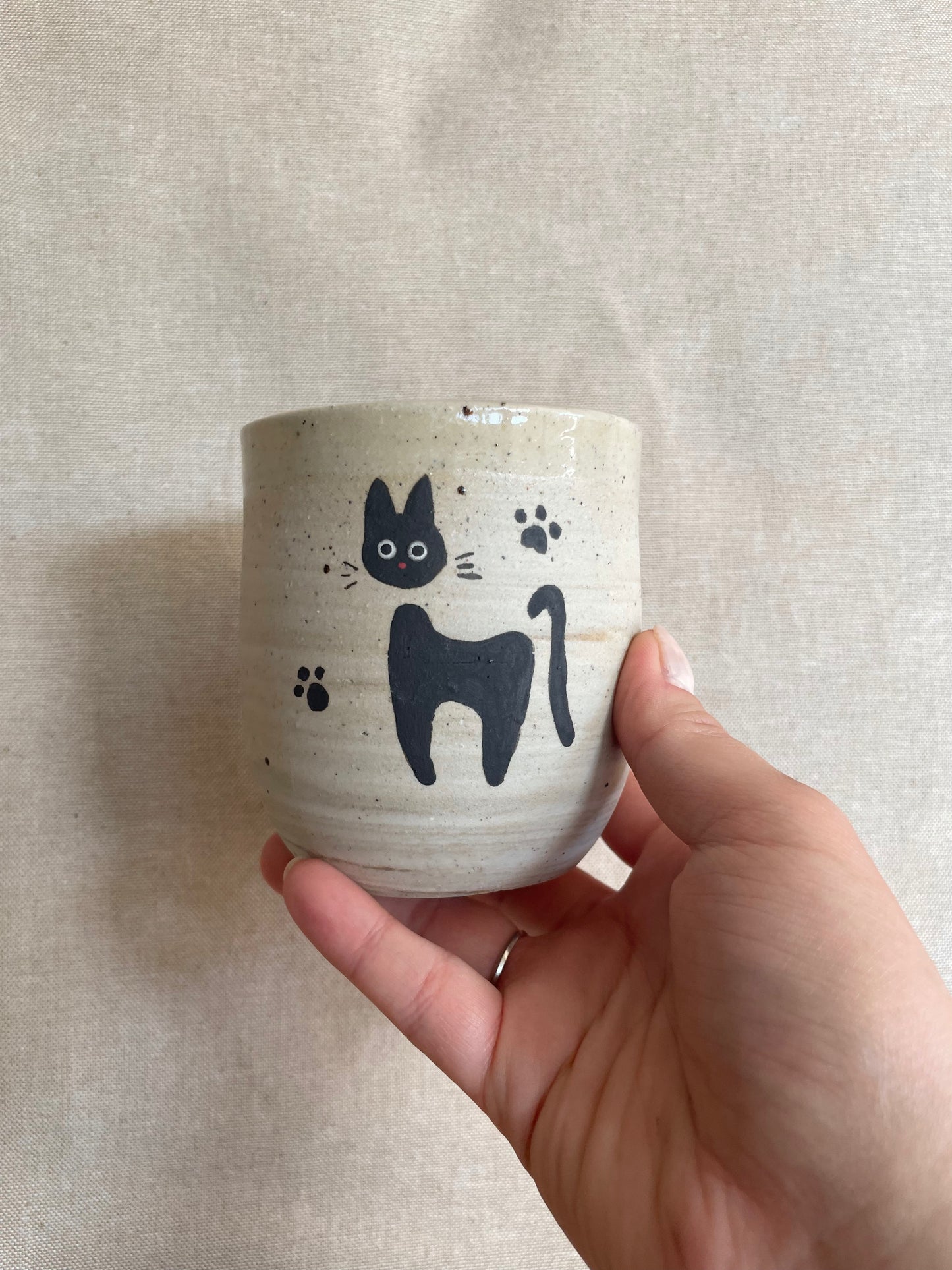 jiji the black cat cup