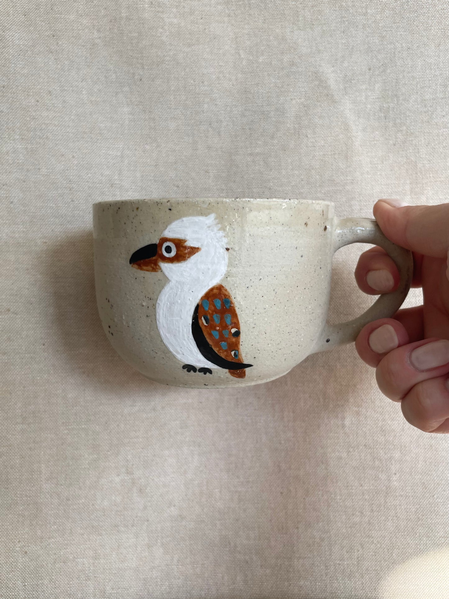 kookaburra mug