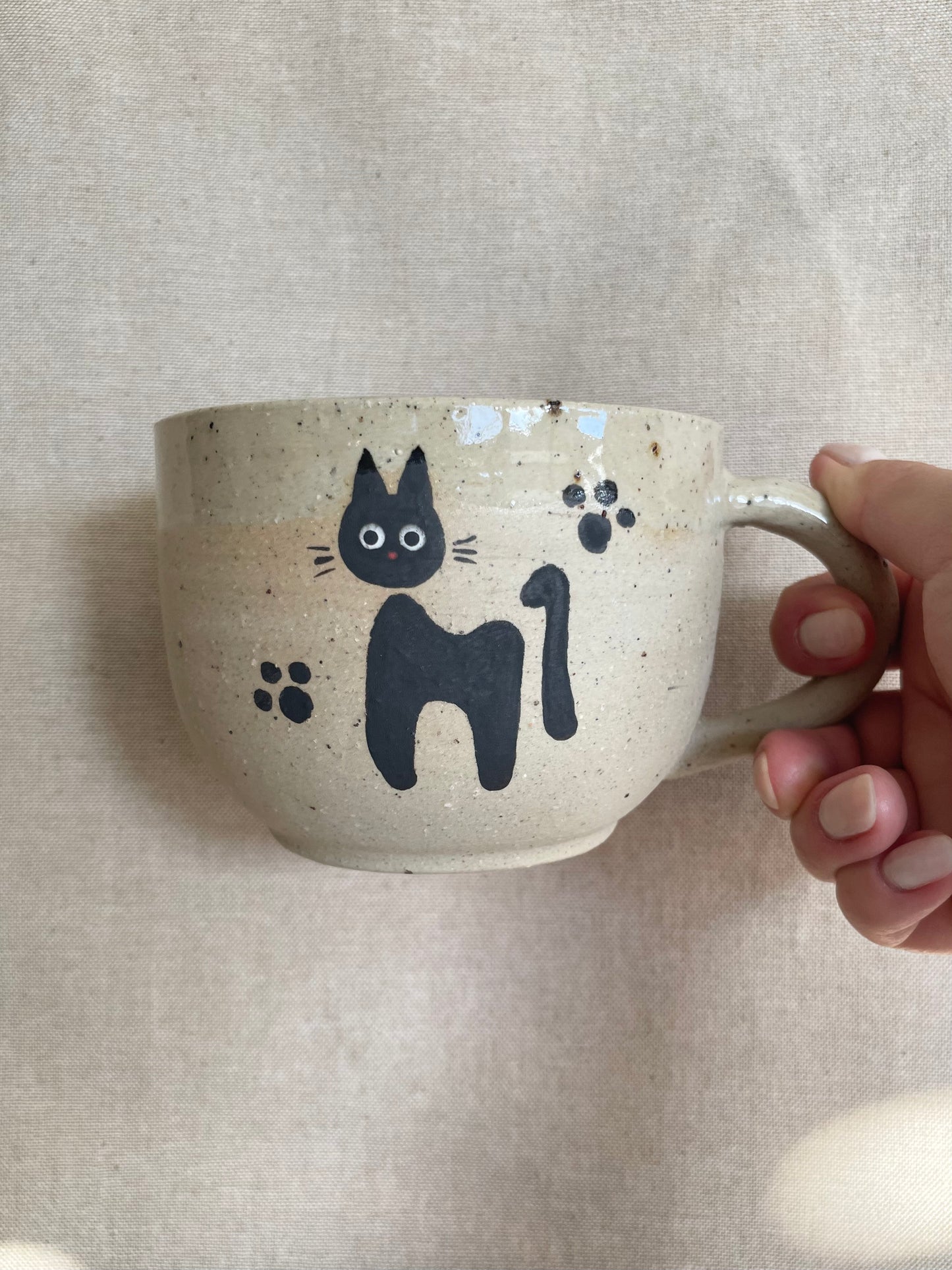 jiji the black cat mug